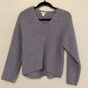 Lavender V neck Sweater